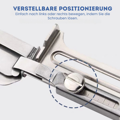 Verstellbarer Saumbandformer | Zubehör für Nähmaschinen für professionelle Säume