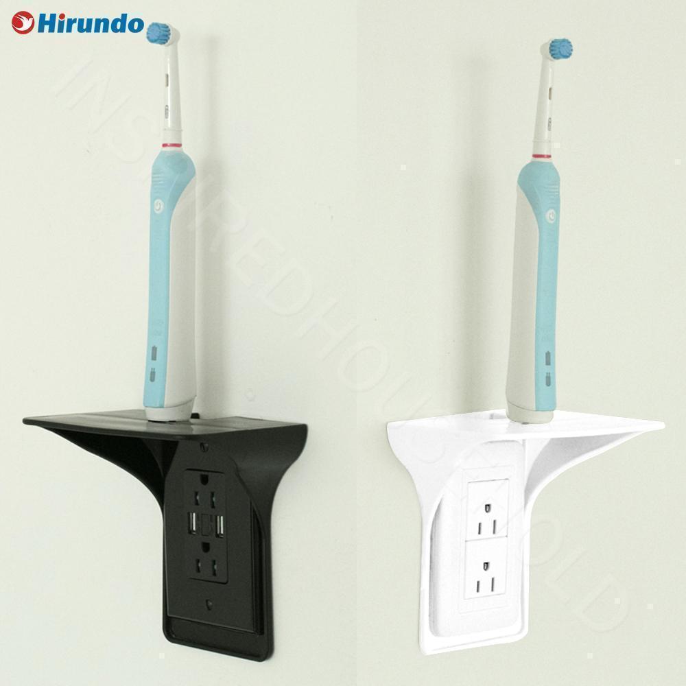 Hirundo Wand Outlet Regal Power Perch, Weiß/Schwarz