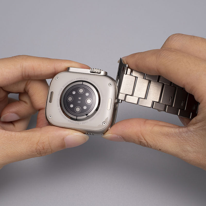 Reines Titanmaterial AppleWatch Armband