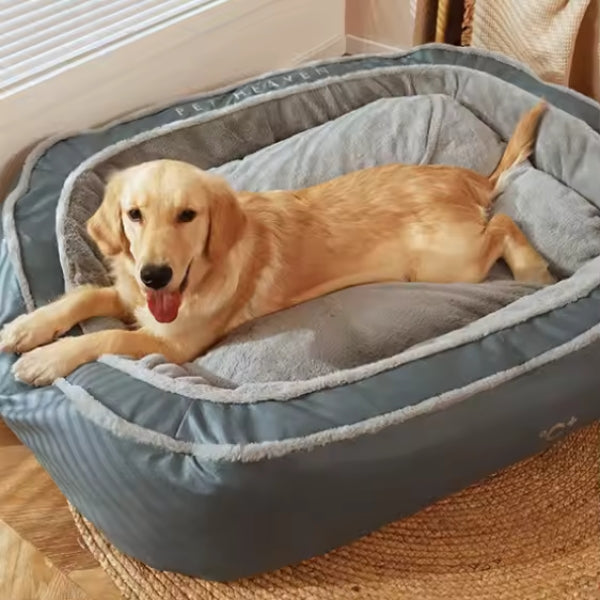 Orthopädisches Hundebett: Memory Foam Betten für große Hunde | Perfekt zur Linderung von Arthritis