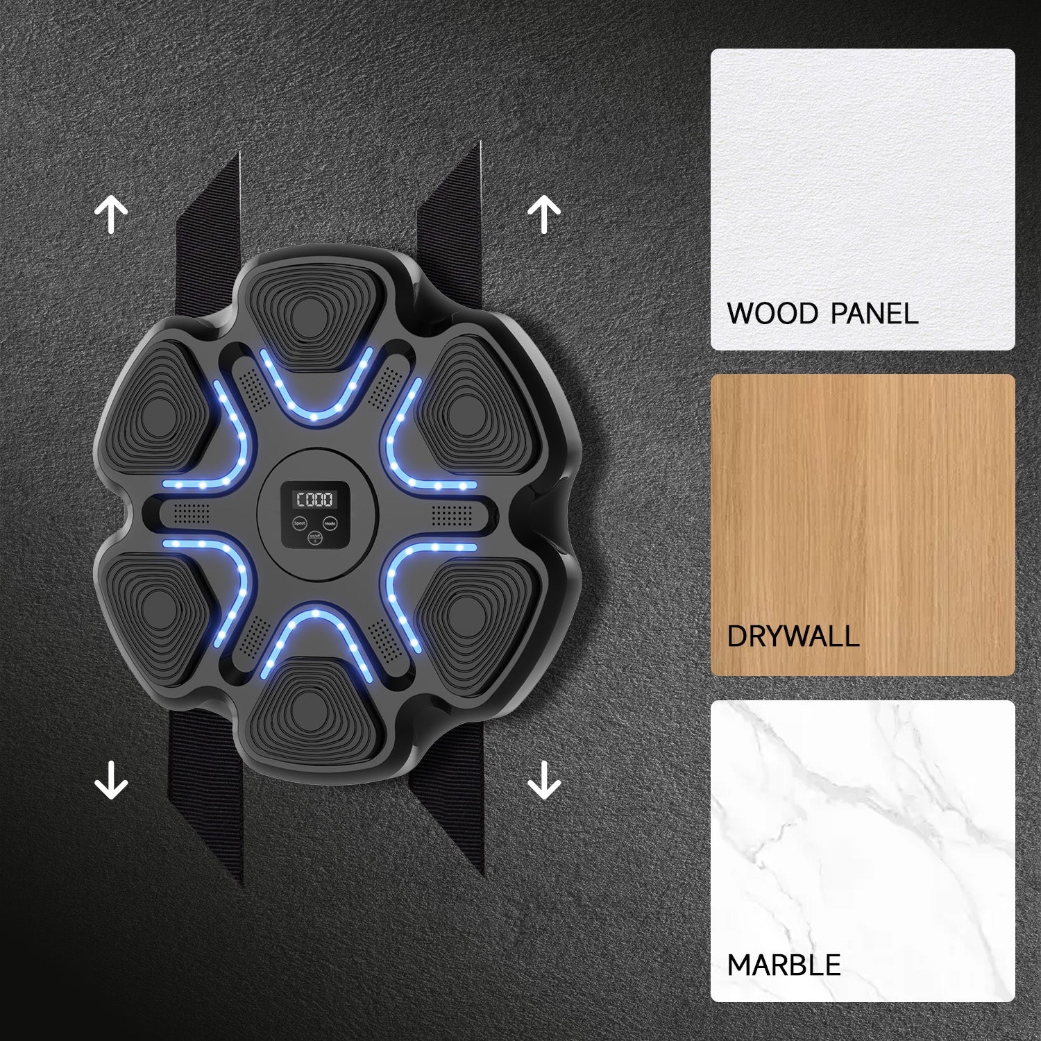 Tragbare Musik-Boxmaschine mit Bluetooth – Stressabbau &amp; Vielfältige Trainingsmodi für Fitness