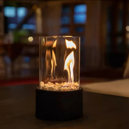Moderne Tragbare Mini Feuerstelle Tischlampe