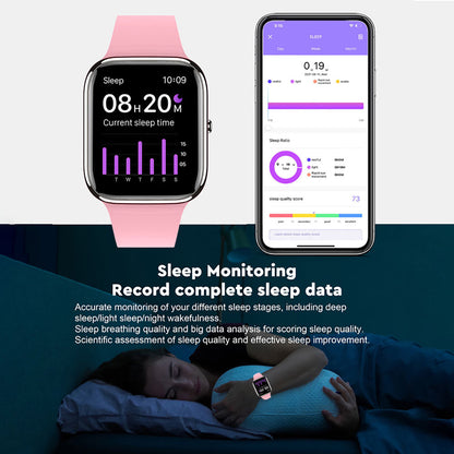 Zelara BCY9Pro Blutdruck-, Herzfrequenz-, Blutsauerstoff- und Blutzuckerüberwachung Bluetooth Sprechen Musik abspielen Gesundheit Wasserdichte Smartwatch