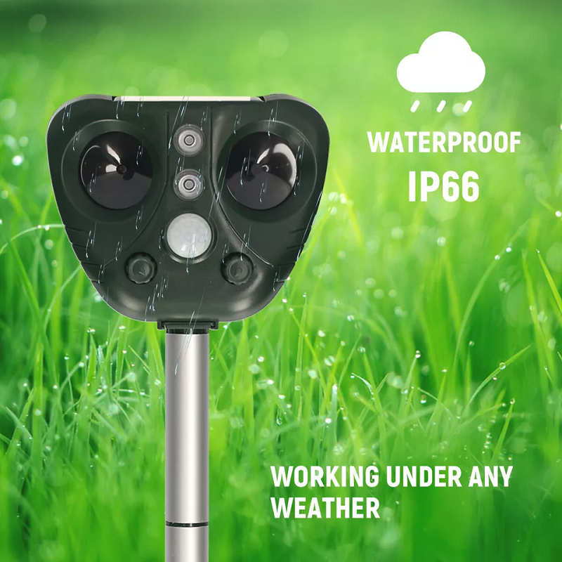 Ultrasonic Vogelvertreiber, Solarbetrieben
