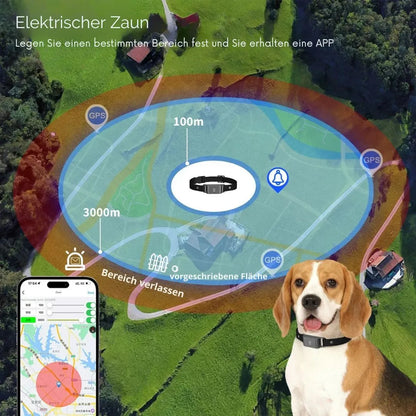 GPS-Tracker mit 4G &amp; App | Ortung für Hunde &amp; Katzen