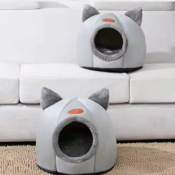 SchlummerNest – Das warme Katzenbett für tiefenentspannten Schlaf