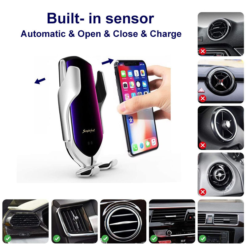 【SOMMERSALE: SPAREN Sie $13】Robotic Arm Wireless Car Charger