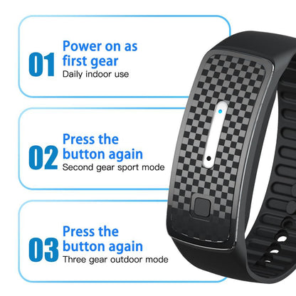 Ultraschall Mückenarmband wiederaufladbar, umweltfreundlicher &amp; sicherer Mückenschutz für Kinder und Erwachsene