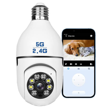 Drahtlose Wifi Lichtbirne Kamera Auflösung 1080 Pixel 200 Watt