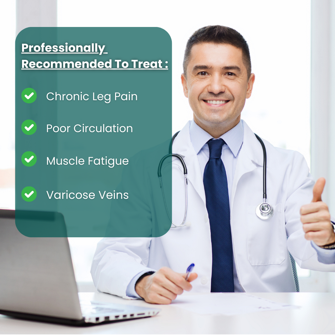 Beinmassagegerät mit Kompression zur Durchblutungsförderung - Fuß- und Beinmassagegerät Stiefel