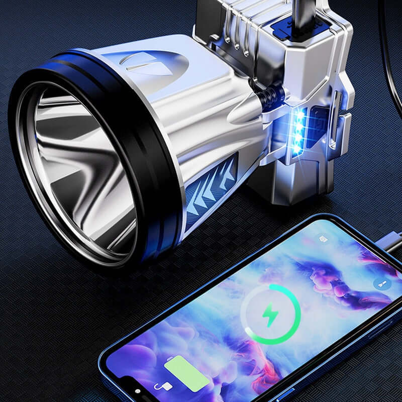 LED-Stirnlampe mit breitem Strahl - Ideal für Outdoor