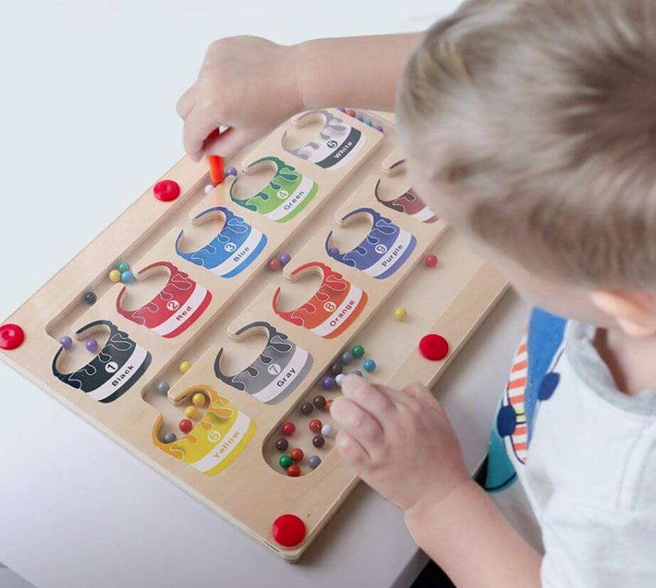 Farbenfrohes Magnetisches Zählspiel für Kinder