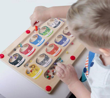 Farbenfrohes Magnetisches Zählspiel für Kinder