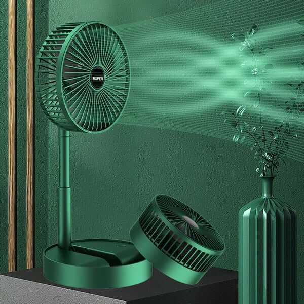 Tragbarer Klappventilator mit 3 Geschwindigkeiten