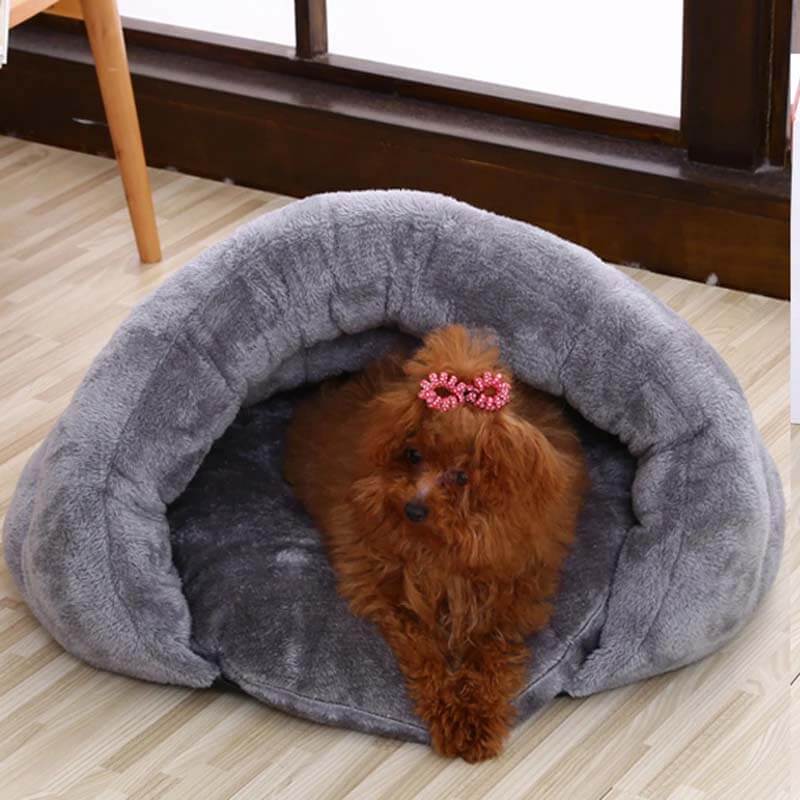 Kuscheliges Höhlen-Hundebett für kleine Hunde