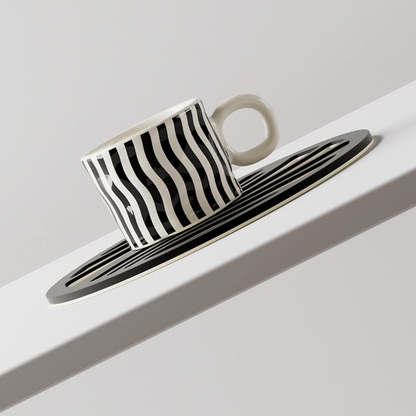 6er Set Hitzeuntersetzer - Modernes Design