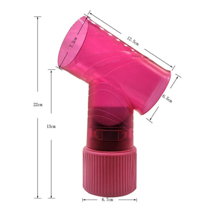 Lockenstab-Aufsatz für Haartrockner