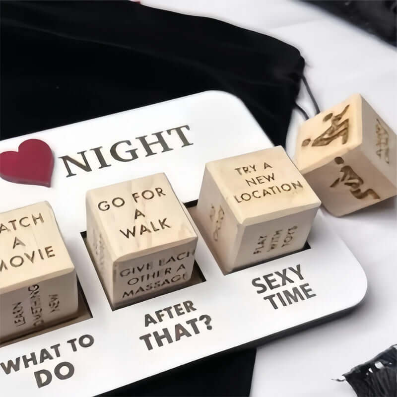 Paar-Würfelspiel für Date-Nights - Romantik &amp; Spaß
