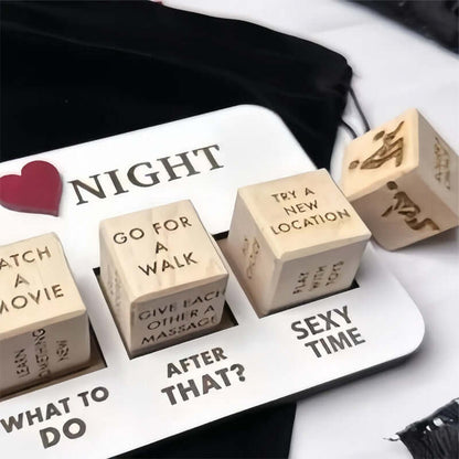 Paar-Würfelspiel für Date-Nights - Romantik &amp; Spaß