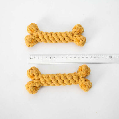 Hundespielzeug Zahnreinigung Seil - Kauspielzeug 15cm