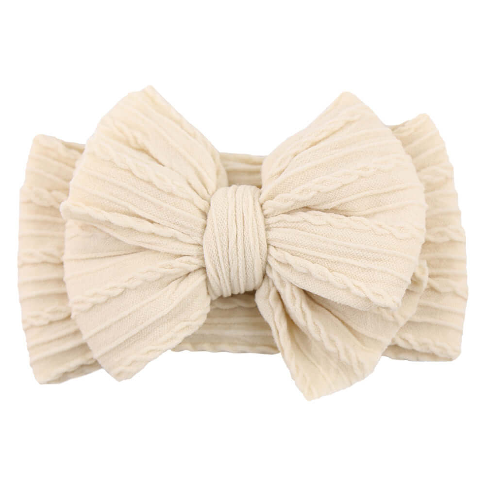 Kinder Haarband Nylon mit Schleife - Elastisch &amp; Vielseitig