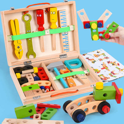 Kreativer Holz-Bausatz für Kinder - MakerBox