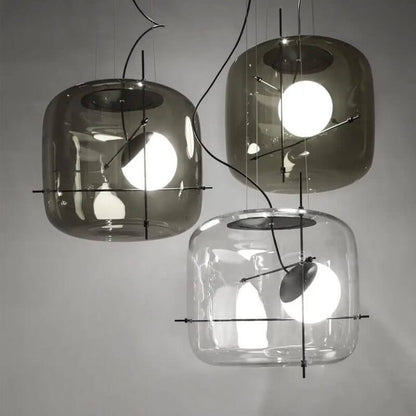 Moderne Glas Pendelleuchte Ø 30cm