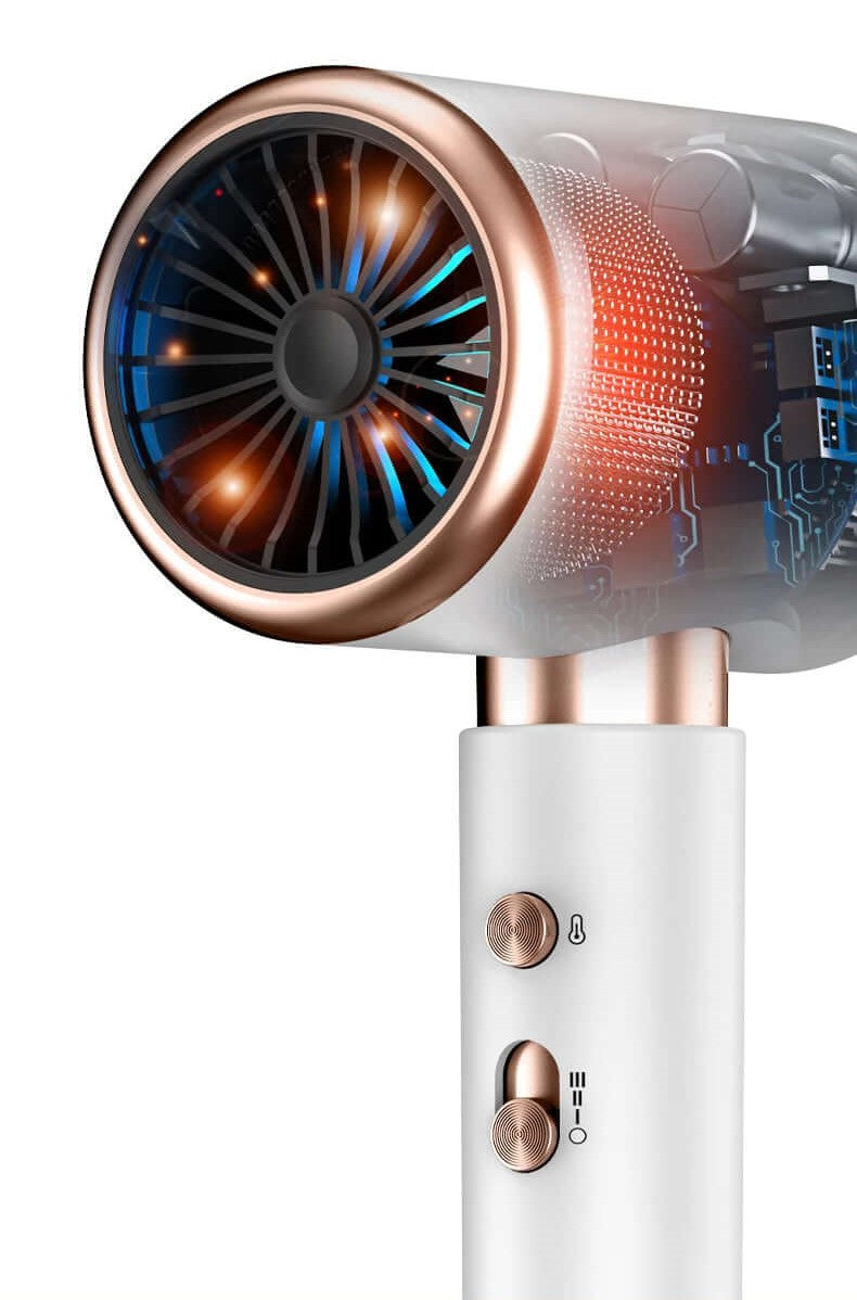 Professioneller 2400W Föhn, Warm &amp; Kalt