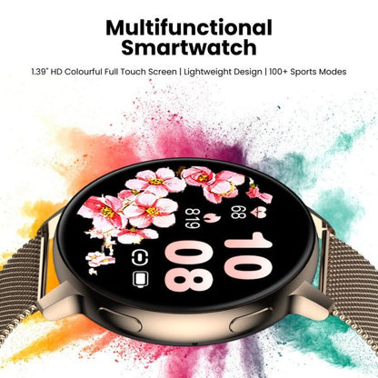 VeroFit Smartwatch mit Anruffunktion, Fitness Tracker, Herzfrequenzmonitor, wasserdichtes Design für Männer und Frauen, kompatibel mit iOS und Android