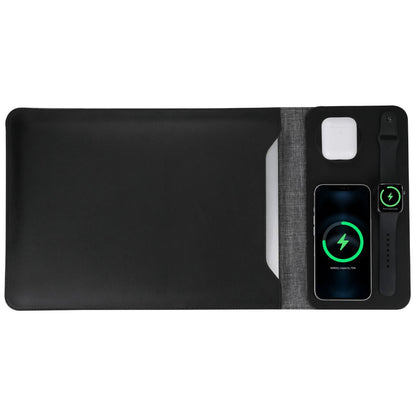 5 in 1 Laptop Sleeve mit kabelloser Aufladung für Apple