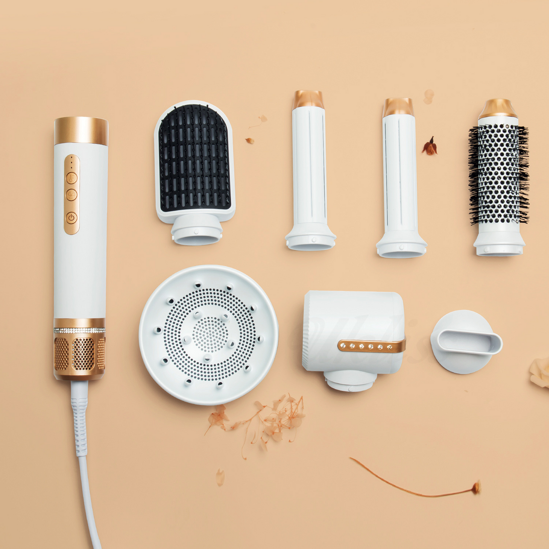 7-in-1 Airwrap Haarglätter | Multifunktionales Styling-Tool für Locken, Wellen &amp; Glätten