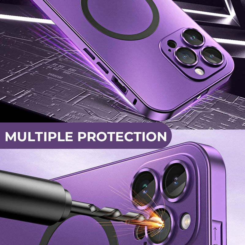 Magnetische Metall Snap-On-Hülle für iPhone
