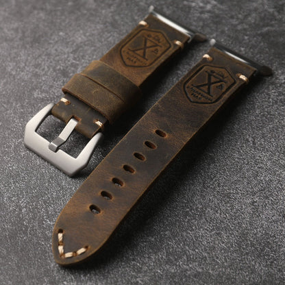 Vintage Lederarmband für Samsung Watch Ultra