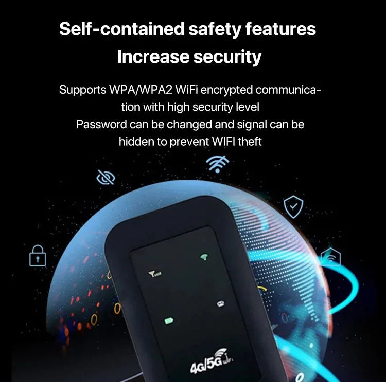Mobiler 5G WLAN-Router | Tragbarer Hochgeschwindigkeits-Router