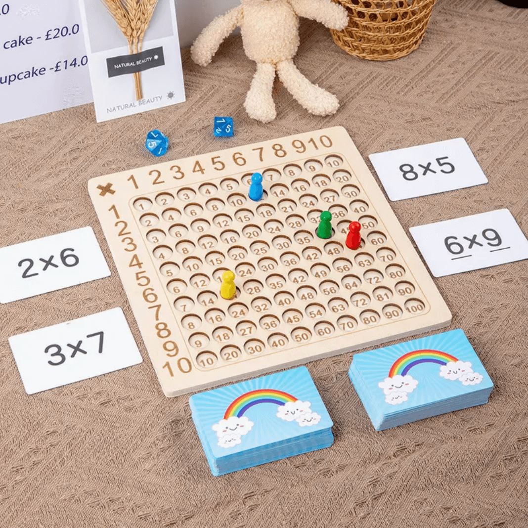 Multiplikationsspiel für Kinder - Zahlen-Abenteuer