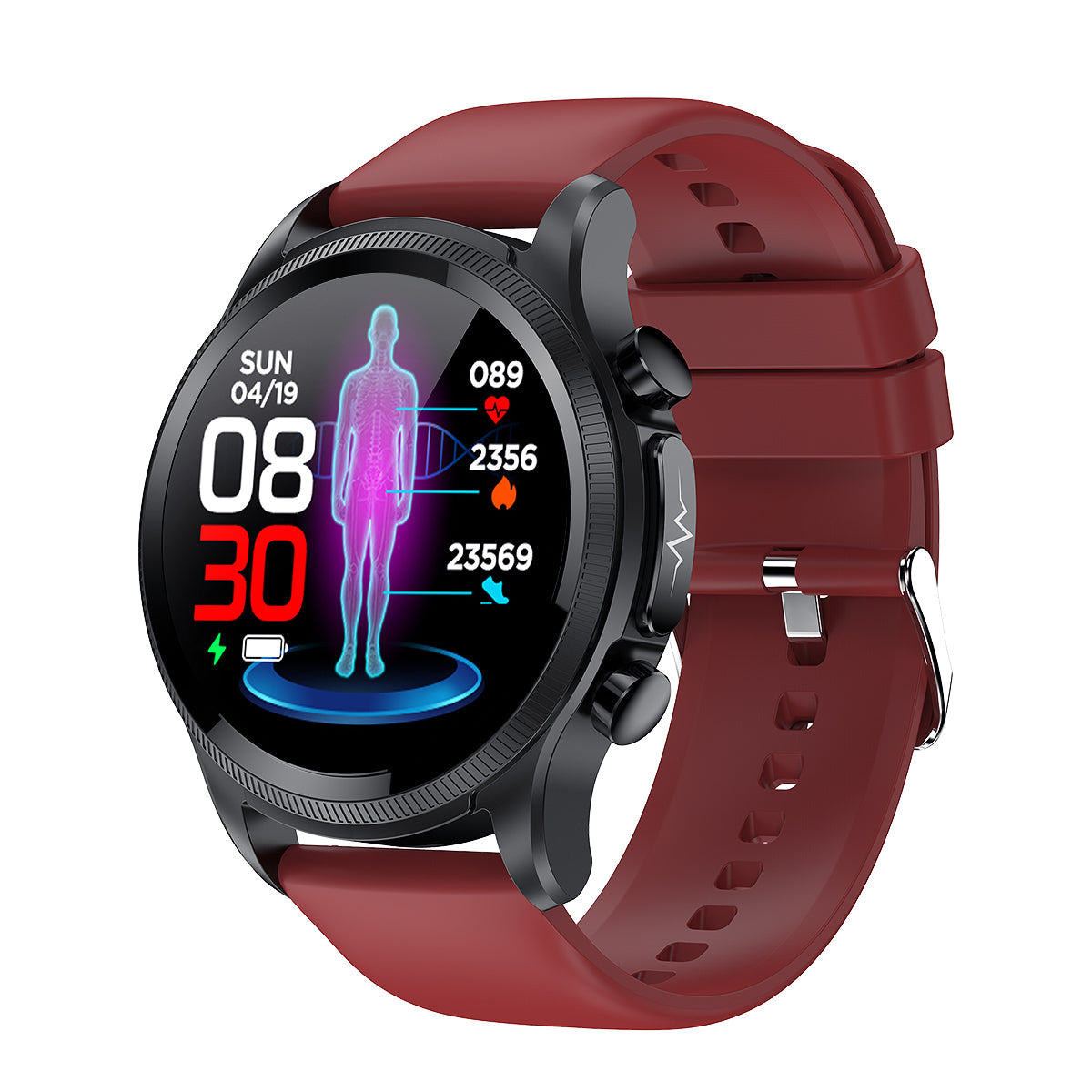 Zelara BCE400 EKG/EKG Blutdruck SPO2 Herzfrequenz Fitness Tracker Wasserdichte Smart Watch