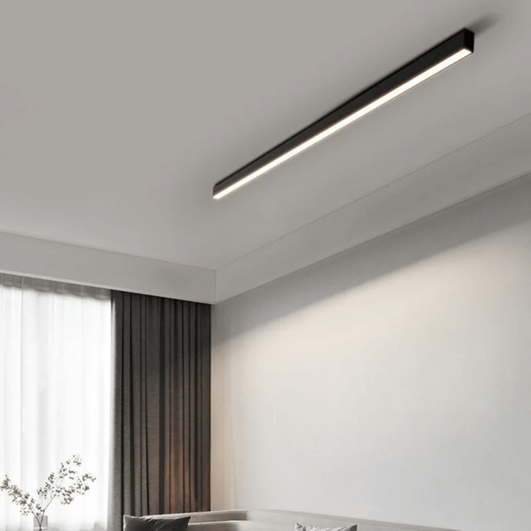 Lineare LED Deckenleuchte Industrie Design