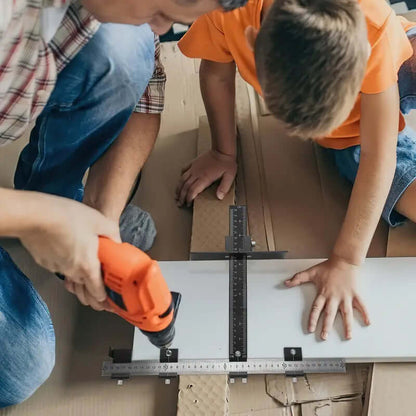 Präzisions-Bohrschablone für exakte Montage