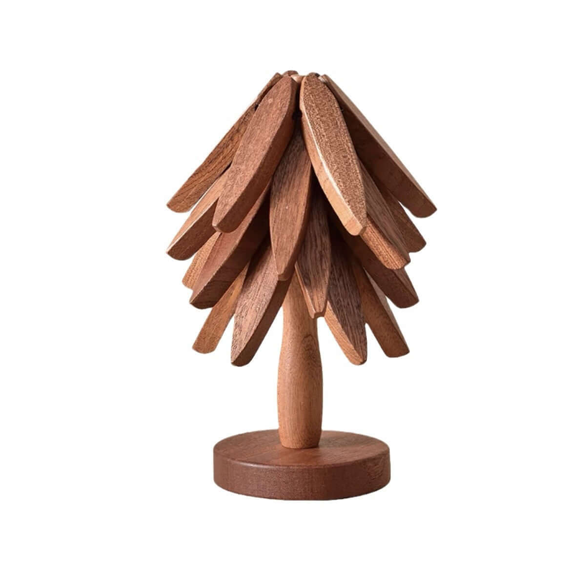 Holzbäume Untersetzer Set - Tischschutz Deko