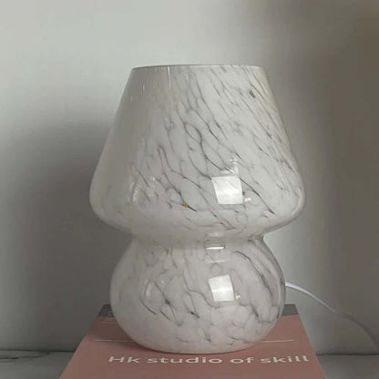 Zelara Pilzlampe aus Glas
