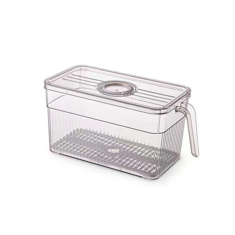 Kühlschrank-Organizerbox - Stapelbar, Transparent
