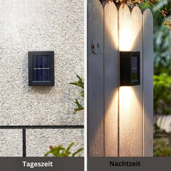 Solar Gartenleuchte Außen Wandleuchte Modern LED