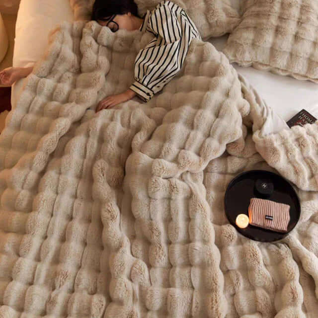Kuschelige Luxus Decke - Weich &amp; Warm