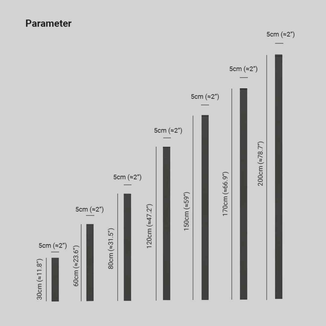 LED-Wandlampe Außen - Modernes Design