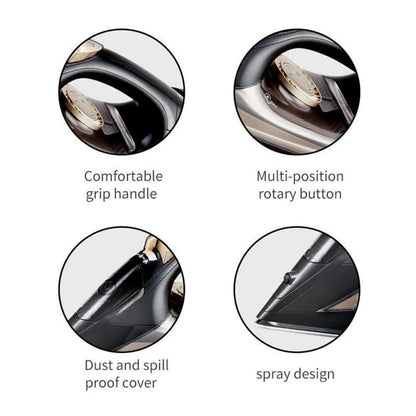 Dampfbügeleisen mit Keramiksohle