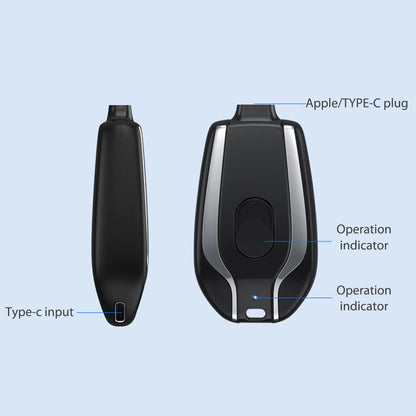 Autoschlüssel-Design Powerbank (1500mAh)