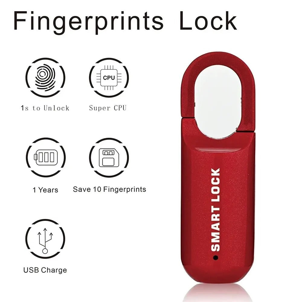Smart Fingerprint Vorhängeschloss