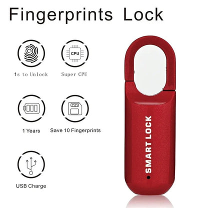 Smart Fingerprint Vorhängeschloss