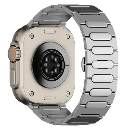 Titanarmband + Schmetterlingsverschluss für Apple Watch Ultra 1/2