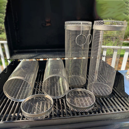 FlameMaster™ BBQ-Grillkorb | Perfekte Grillmomente | Antihaft &amp; Spülmaschinengeeignet